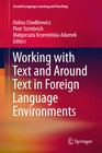 Buchcover Working with Text and Around Text in Foreign Language Environments
