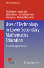 Buchcover Uses of Technology in Lower Secondary Mathematics Education
