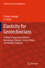 Buchcover Elasticity for Geotechnicians