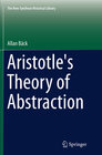 Buchcover Aristotle's Theory of Abstraction