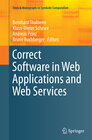 Buchcover Correct Software in Web Applications and Web Services