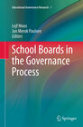 Buchcover School Boards in the Governance Process