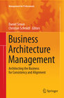 Buchcover Business Architecture Management