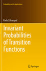 Buchcover Invariant Probabilities of Transition Functions