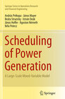 Buchcover Scheduling of Power Generation