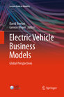 Buchcover Electric Vehicle Business Models