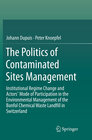 Buchcover The Politics of Contaminated Sites Management