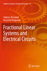 Buchcover Fractional Linear Systems and Electrical Circuits
