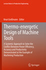 Buchcover Thermo-energetic Design of Machine Tools