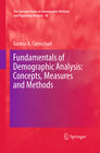 Buchcover Fundamentals of Demographic Analysis: Concepts, Measures and Methods