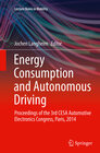 Buchcover Energy Consumption and Autonomous Driving