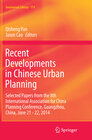 Buchcover Recent Developments in Chinese Urban Planning