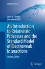 Buchcover An Introduction to Relativistic Processes and the Standard Model of Electroweak Interactions