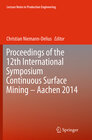 Buchcover Proceedings of the 12th International Symposium Continuous Surface Mining - Aachen 2014