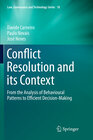 Buchcover Conflict Resolution and its Context