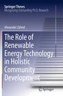 Buchcover The Role of Renewable Energy Technology in Holistic Community Development