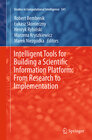 Buchcover Intelligent Tools for Building a Scientific Information Platform: From Research to Implementation