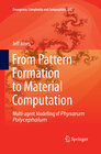 Buchcover From Pattern Formation to Material Computation