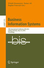 Buchcover Business Information Systems