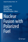 Buchcover Nuclear Fusion with Polarized Fuel