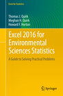 Buchcover Excel 2016 for Environmental Sciences Statistics