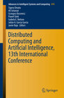 Buchcover Distributed Computing and Artificial Intelligence, 13th International Conference