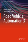 Buchcover Road Vehicle Automation 3