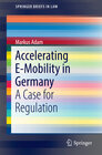 Buchcover Accelerating E-Mobility in Germany