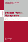 Buchcover Business Process Management