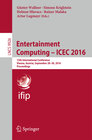 Buchcover Entertainment Computing - ICEC 2016
