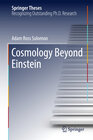 Buchcover Cosmology Beyond Einstein