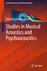 Buchcover Studies in Musical Acoustics and Psychoacoustics