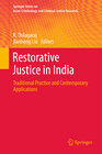 Buchcover Restorative Justice in India