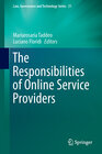 Buchcover The Responsibilities of Online Service Providers