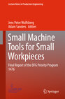 Buchcover Small Machine Tools for Small Workpieces