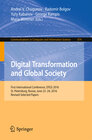 Buchcover Digital Transformation and Global Society