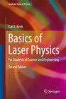 Buchcover Basics of Laser Physics