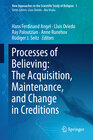 Buchcover Processes of Believing: The Acquisition, Maintenance, and Change in Creditions