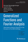 Buchcover Generalized Functions and Fourier Analysis