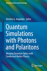 Buchcover Quantum Simulations with Photons and Polaritons