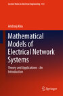 Buchcover Mathematical Models of Electrical Network Systems