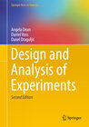 Buchcover Design and Analysis of Experiments