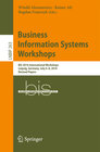 Buchcover Business Information Systems Workshops