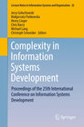 Buchcover Complexity in Information Systems Development