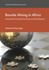 Buchcover Bauxite Mining in Africa