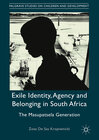 Buchcover Exile Identity, Agency and Belonging in South Africa