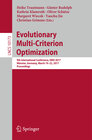 Buchcover Evolutionary Multi-Criterion Optimization