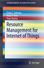 Buchcover Resource Management for Internet of Things