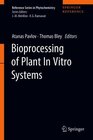 Buchcover Bioprocessing of Plant In Vitro Systems