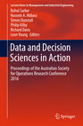 Buchcover Data and Decision Sciences in Action